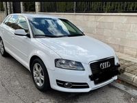 Usado Audi A3 Attraction 105 CV (77 kW) 2012 Blanco Berlina