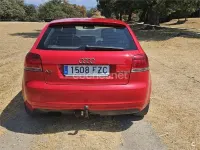 Usado Audi A3 Ambition 140 CV (102 kW) 2008 Rojo Utilitario