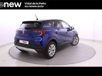 Usado Renault Captur Intens 91 CV (66 kW) 2021 Azul SUV