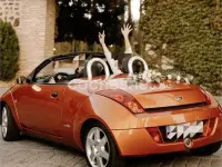 Usado Ford StreetKa 95 CV (69 kW) 2004 Naranja Descapotable