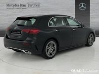Usado Mercedes A180 AMG line 136 CV (100 kW) 2026 Negro cosmos