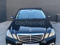 Usado Mercedes E200 Avantgarde 136 CV (100 kW) 2011 Negro Berlina