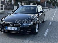 Usado Audi A4 150 CV (110 kW) 2015 Negro Familiar