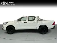Usado Toyota HiLux 150 CV (110 kW) 2024 Blanco Pickup/Camioneta