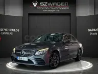 Usado Mercedes C200 160 CV (117 kW) 2019 Gris / plata Berlina