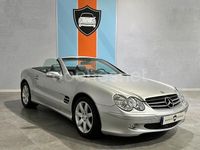 Usado Mercedes SL350 245 CV (180 kW) 2004 Gris / plata Descapotable