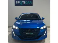 Usado Peugeot e-208 Allure 100 kW (136 CV) 2021 Azul Utilitario