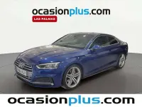 Usado Audi A5 S-Line 190 CV (139 kW) 2018 Azul Coupe