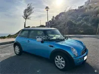 Usado Mini ONE 90 CV (66 kW) 2004 Azul Utilitario