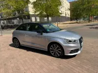 Usado Audi A1 S-Line 90 CV (66 kW) 2016 Gris / plata Utilitario