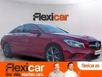 Usado Mercedes CLA200 136 CV (100 kW) 2018 Rojo Coupe