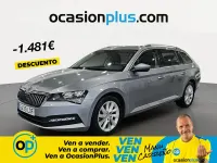 Usado Skoda Superb Ambition 150 CV (110 kW) 2019 Gris Familiar