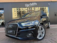Usado Audi Q3 S-Line 140 CV (102 kW) 2013 Negro SUV