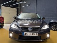 Usado Lexus CT200h 136 CV (100 kW) 2012 Granate Berlina