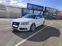Usado Audi A3 Ambition 125 CV (91 kW) 2009 Blanco Utilitario