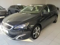 Usado Peugeot 308 Allure 131 CV (96 kW) 2016 Azul Familiar