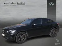 Usado Mercedes GLC220 AMG line 194 CV (142 kW) 2022 Negro obsidiana SUV