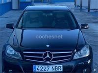 Usado Mercedes C230 Avantgarde 204 CV (150 kW) 2008 Negro Familiar