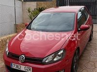 Usado VW Golf VI GTI 210 CV (154 kW) 2010 Rojo Utilitario