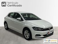 Usado VW Polo Advance 95 CV (69 kW) 2019 Blanco Berlina