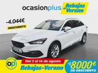 Usado Seat Leon ST Style 131 CV (96 kW) 2023 Blanco Familiar