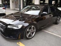 Usado Audi A6 S-Line 320 CV (235 kW) 2016 Negro Berlina