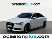 Usado Audi A3 S-Line 110 CV (80 kW) 2016 Blanco Berlina