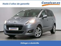 Usado Peugeot 5008 Style 120 CV (88 kW) 2016 Gris Monovolumen
