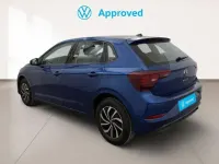 Usado VW Polo Life 95 CV (69 kW) 2022 Azul Utilitario