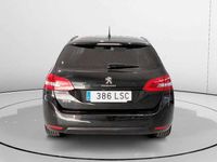 Usado Peugeot 308 Style 132 CV (97 kW) 2021 Negro Familiar
