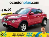 Usado Nissan Juke N-Connecta 113 CV (83 kW) 2018 Rojo SUV