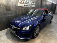 Usado Mercedes C220 194 CV (142 kW) 2018 Azul Descapotable