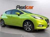 Usado Nissan Micra Acenta 71 CV (52 kW) 2018 Verde Utilitario