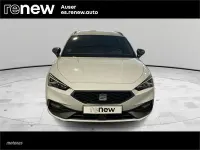 Usado Seat Leon FR 110 CV (80 kW) 2023 Blanco Berlina