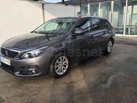 Usado Peugeot 308 SW Style 130 CV (95 kW) 2019 Gris / plata Familiar