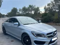 Usado Mercedes CLA250 224 CV (164 kW) 2018 Gris / plata Coupe