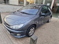Usado Peugeot 206 70 CV (51 kW) 2007 Gris / plata Berlina