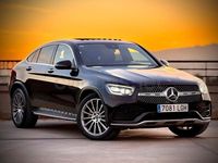 Usado Mercedes GLC300 245 CV (180 kW) 2020 Negro Coupe