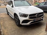 Usado Mercedes GLC220 170 CV (125 kW) 2020 Blanco SUV
