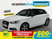 Usado Audi A1 90 CV (66 kW) 2017 Blanco Utilitario