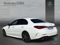 Usado Mercedes C220 AMG line 200 CV (147 kW) 2022 Blanco Berlina