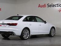 Usado Audi A4 S-Line 163 CV (119 kW) 2022 Blanco ibis (sólido) Berlina