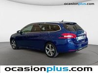 Usado Peugeot 308 SW GT-line 131 CV (96 kW) 2019 Azul Familiar