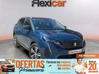 Usado Peugeot 3008 Active 130 CV (95 kW) 2021 Azul SUV