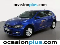 Usado VW Polo Sportline 95 CV (69 kW) 2019 Azul Utilitario