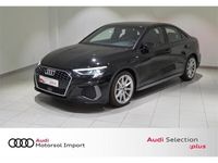 Usado Audi A3 S-Line 150 CV (110 kW) 2021 Negro Berlina