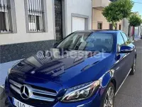 Usado Mercedes C200 Exclusive 136 CV (100 kW) 2016 Azul Berlina