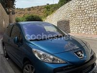 Usado Peugeot 207 CC 110 CV (80 kW) 2008 Azul Descapotable