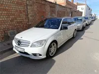 Usado Mercedes C220 Avantgarde 170 CV (125 kW) 2010 Blanco Familiar
