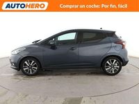 Usado Nissan Micra N-Connecta 90 CV (66 kW) 2017 Gris Utilitario